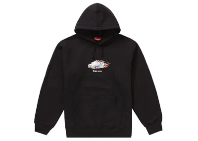 Pre-owned Supreme Men's  Cop Car Hooded Sweatshirt In Black