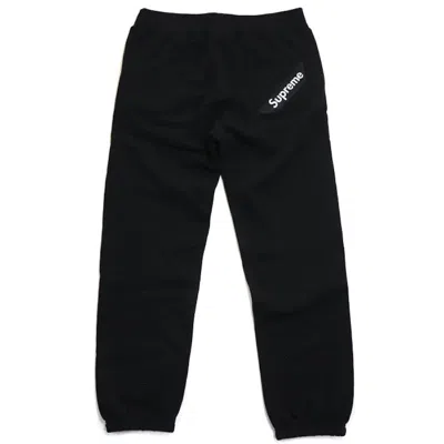 Pre-owned Supreme Men's  Corner Label Sweatpant In Black