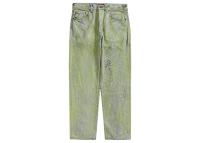 Pre-owned Supreme Men's  Crackle Regular Jean