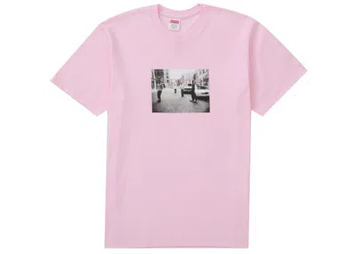 Pre-owned Supreme Men's  Crew 96 Tee Shirt In Light Pink