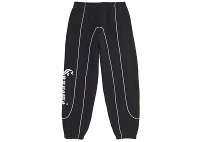 Pre-owned Supreme Men's  Curve Piping Sweatpant In Black