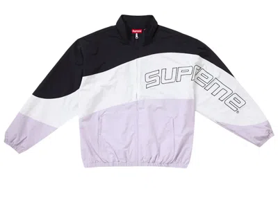 Pre-owned Supreme Men's  Curve Track Jacket (ss24) In Light Purple