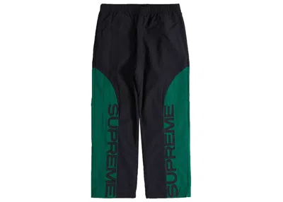 Pre-owned Supreme Men's  Curve Track Pant In Black