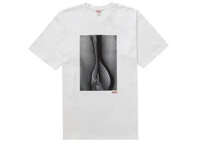Pre-owned Supreme Men's  Daidō Moriyama Tights Tee Shirt In White