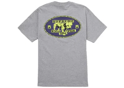 Pre-owned Supreme Men's  Dalmatian Tee Shirt In Heather Grey In Gray