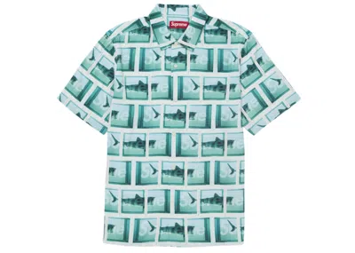 Pre-owned Supreme Men's  Damien Hirst Short Sleeve Shirt In White
