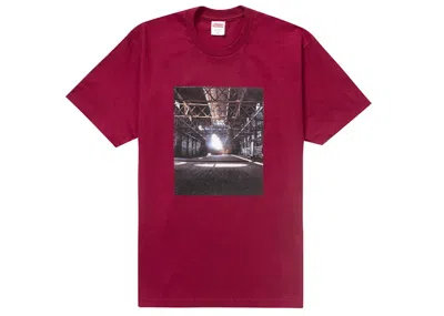 Pre-owned Supreme Men's  Days End Tee Shirt In Cardinal