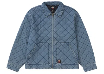 Pre-owned Supreme Men's  Dickies Quilted Work Jacket In Denim