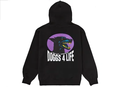 Pre-owned Supreme Men's  Doggs Hooded Sweatshirt In Black