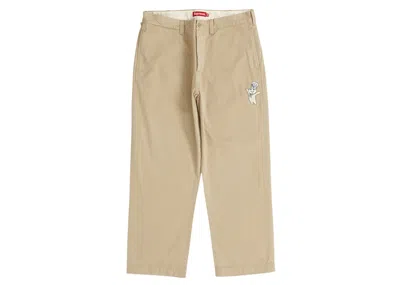 Pre-owned Supreme Men's  Doughboy Chino Pant In Tan