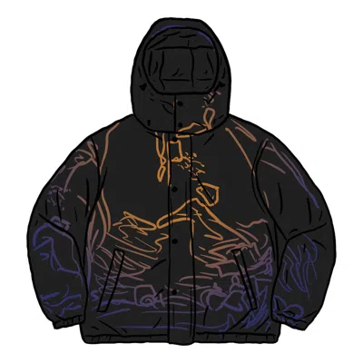 Pre-owned Supreme Men's  Down Jacket In Firecracker
