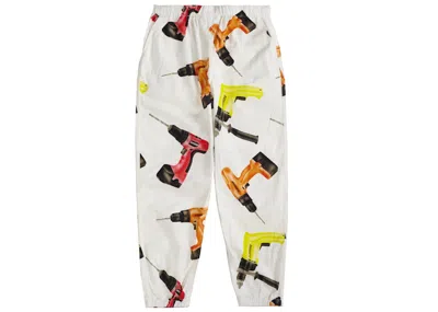 Pre-owned Supreme Men's  Drills Skate Pant In White