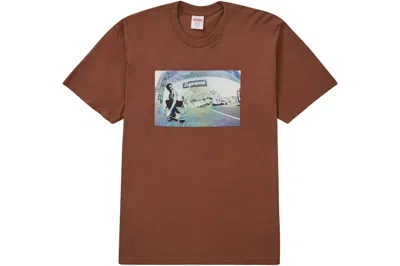 Pre-owned Supreme Men's  Dylan Tee Shirt In Brown