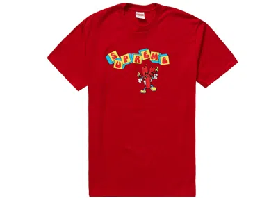 Pre-owned Supreme Men's  Dynamite Tee Shirt In Red