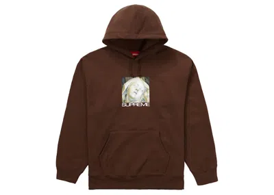 Pre-owned Supreme Men's  Ecstasy Hooded Sweatshirt In Dark Brown