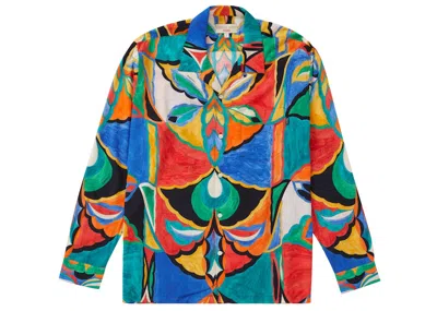 Pre-owned Supreme Men's  Emilio Pucci Long Sleeve Shirt In Multi