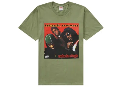 Pre-owned Supreme Men's  Enta Da Stage Tee Shirt In Light Olive In Green
