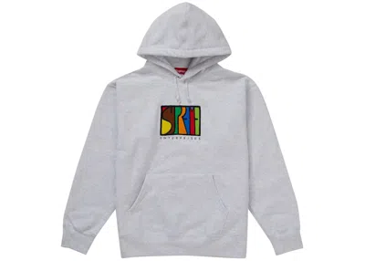 Pre-owned Supreme Men's  Enterprises Hooded Sweatshirt In Ash Grey