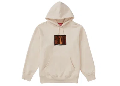 Pre-owned Supreme Men's  Enterprises Hooded Sweatshirt In Natural
