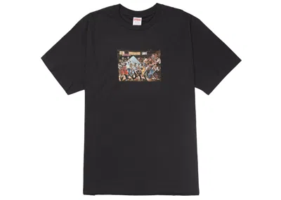 Pre-owned Supreme Men's  Ernie Barnes Tee Shirt In Black