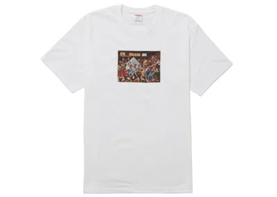 Pre-owned Supreme Men's  Ernie Barnes Tee Shirt In White