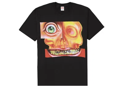 Pre-owned Supreme Men's  Face Tee Shirt In Black