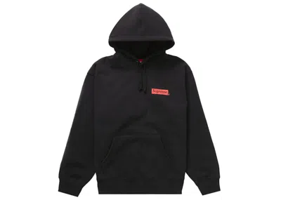 Pre-owned Supreme Men's  Fiend Hooded Sweatshirt In Black
