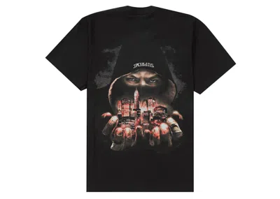 Pre-owned Supreme Men's  Fighter Tee Shirt In Black