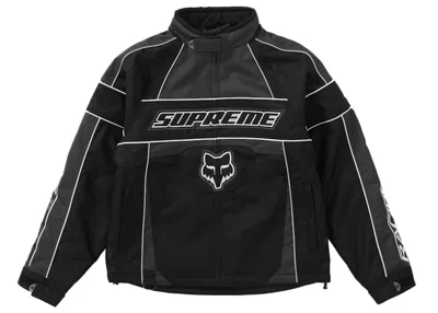 Pre-owned Supreme Men's  Fox Racing Jacket In Black