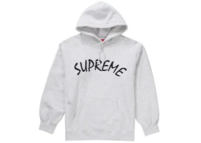 Pre-owned Supreme Men's  Ftp Arc Hooded Sweatshirt In Ash Grey In Gray