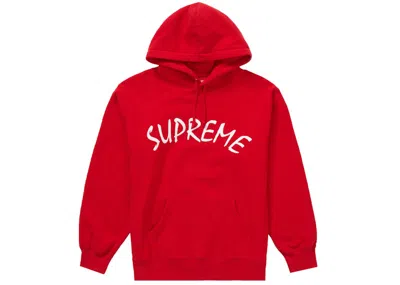 Pre-owned Supreme Men's  Ftp Arc Hooded Sweatshirt In Red