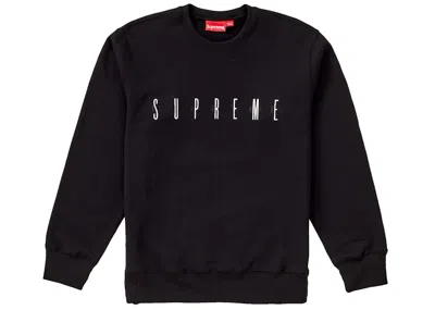 Pre-owned Supreme Men's  Fuck You Crewneck Sweatshirt In Black
