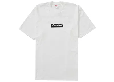 Pre-owned Supreme Men's  Futura Box Logo Tee Shirt In White