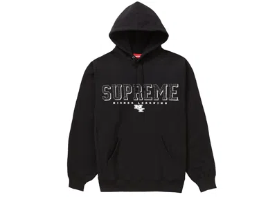 Pre-owned Supreme Men's  Gems Hooded Sweatshirt In Black