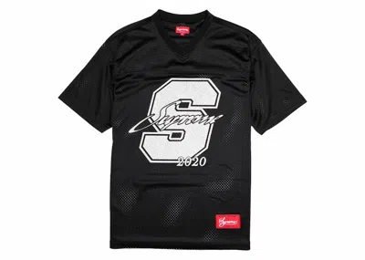 Pre-owned Supreme Men's  Glitter Football Top In Black