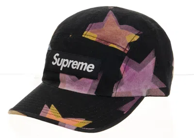 Pre-owned Supreme Men's  Gonz Stars Camp Cap In Black