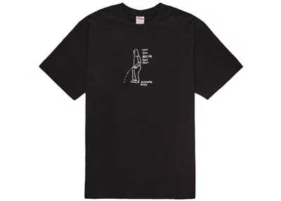 Pre-owned Supreme Men's  Gonz Tee Shirt (ss25) In Black