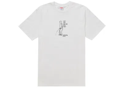 Pre-owned Supreme Men's  Gonz Tee Shirt (ss25) In White