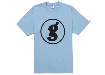 Pre-owned Supreme Men's  Goodenough End Racism Tee Shirt In Light Blue
