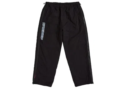 Pre-owned Supreme Men's  Goodenough Patchwork Full Zip Track Pant In Black