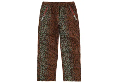 Pre-owned Supreme Men's  Gore Tex Taped Seam Pant In Leopard