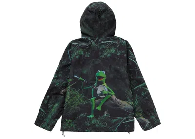Pre-owned Supreme Men's  Goretex Taped Seam Shell Jacket In Kermit The Frog