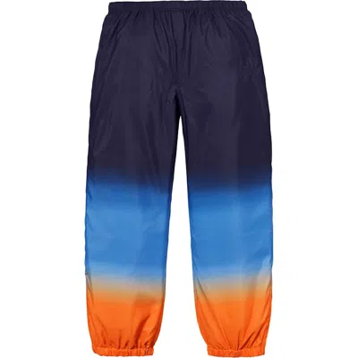 Pre-owned Supreme Men's  Gradient Track Pant In Navy Blue