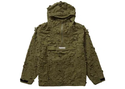 Pre-owned Supreme Men's  Griffin Anorak In Jacket Light Olive