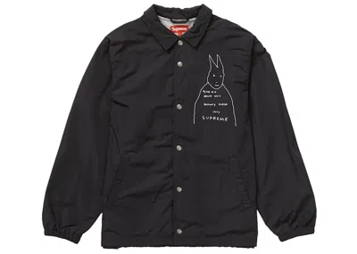 Pre-owned Supreme Men's  Gummo Coaches Jacket In Black