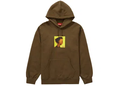 Pre-owned Supreme Men's  Gummo Hooded Sweatshirt In Olive Brown