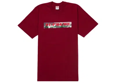 Pre-owned Supreme Men's  Hardcore Tee Shirt In Cardinal In Red