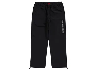 Pre-owned Supreme Men's  Heavy Nylon Pant In Black