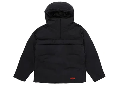 Pre-owned Supreme Men's  Hooded Down Pullover In Black