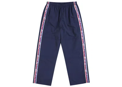 Pre-owned Supreme Men's  Hysteric Glamour Track Pant In Navy Blue